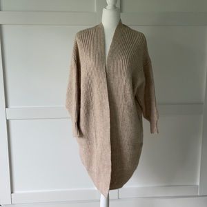 Topshop Long Cardigan Sweater
